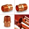 Everflow Copper Male Adapter Fitting with SWTxMIP Connection 2-1/2'' CCMA0250